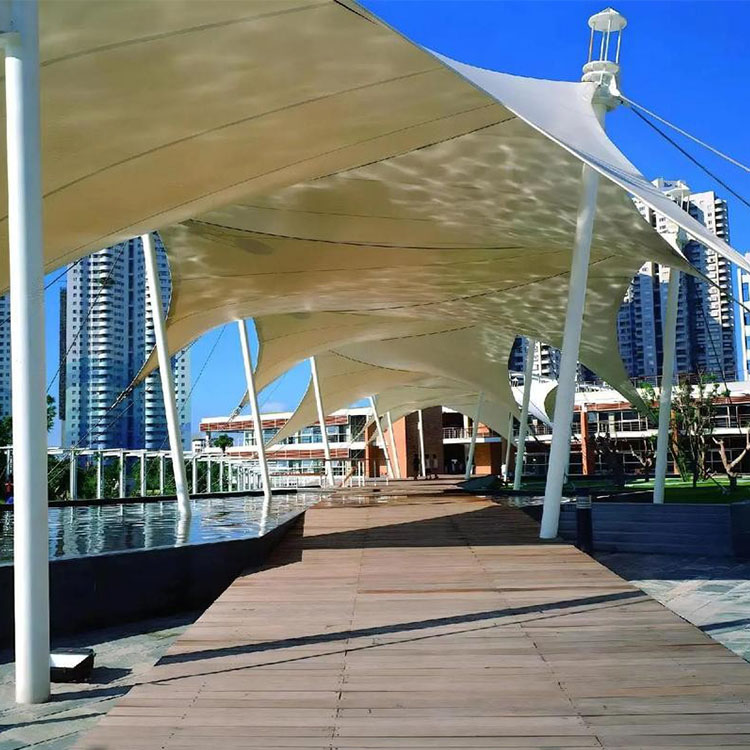 浮梁县膜结构景观棚