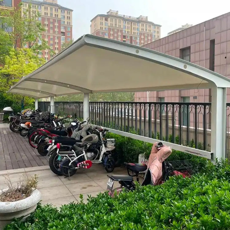 浮梁县膜结构电动车棚